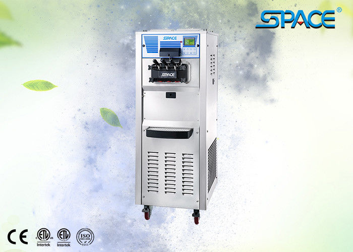 40L 3 Flavor Commercial Soft Ice Cream Maker , Ice Cream Machine For Business
