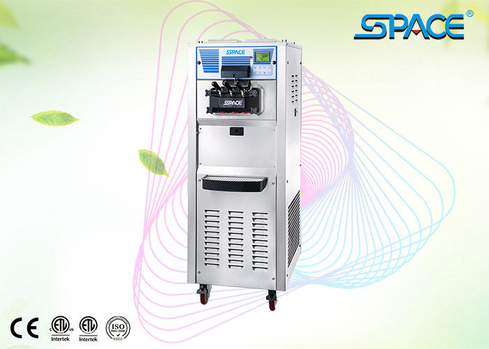 High Output Single Flavor Soft Ice Cream Machine SS Stainless Steel Material